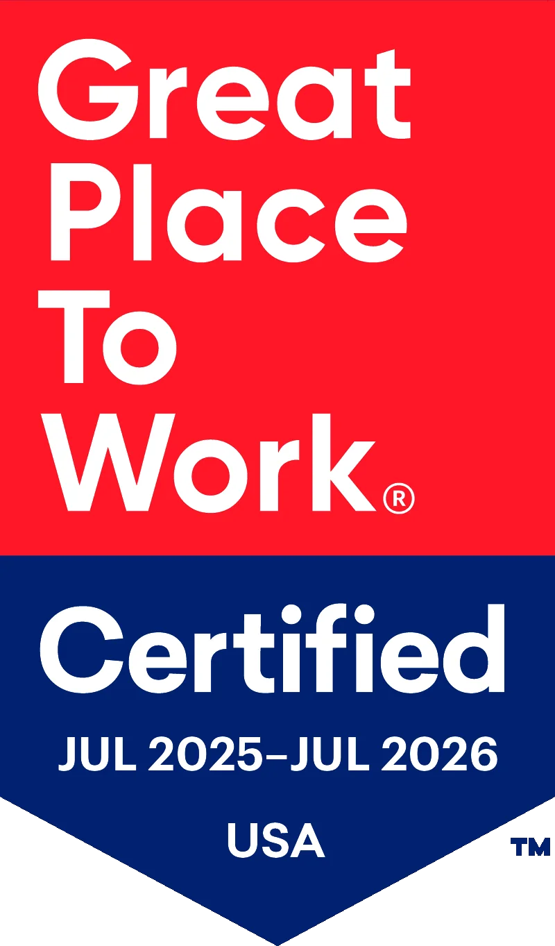 Great Place to Work Certification Badge for 2025